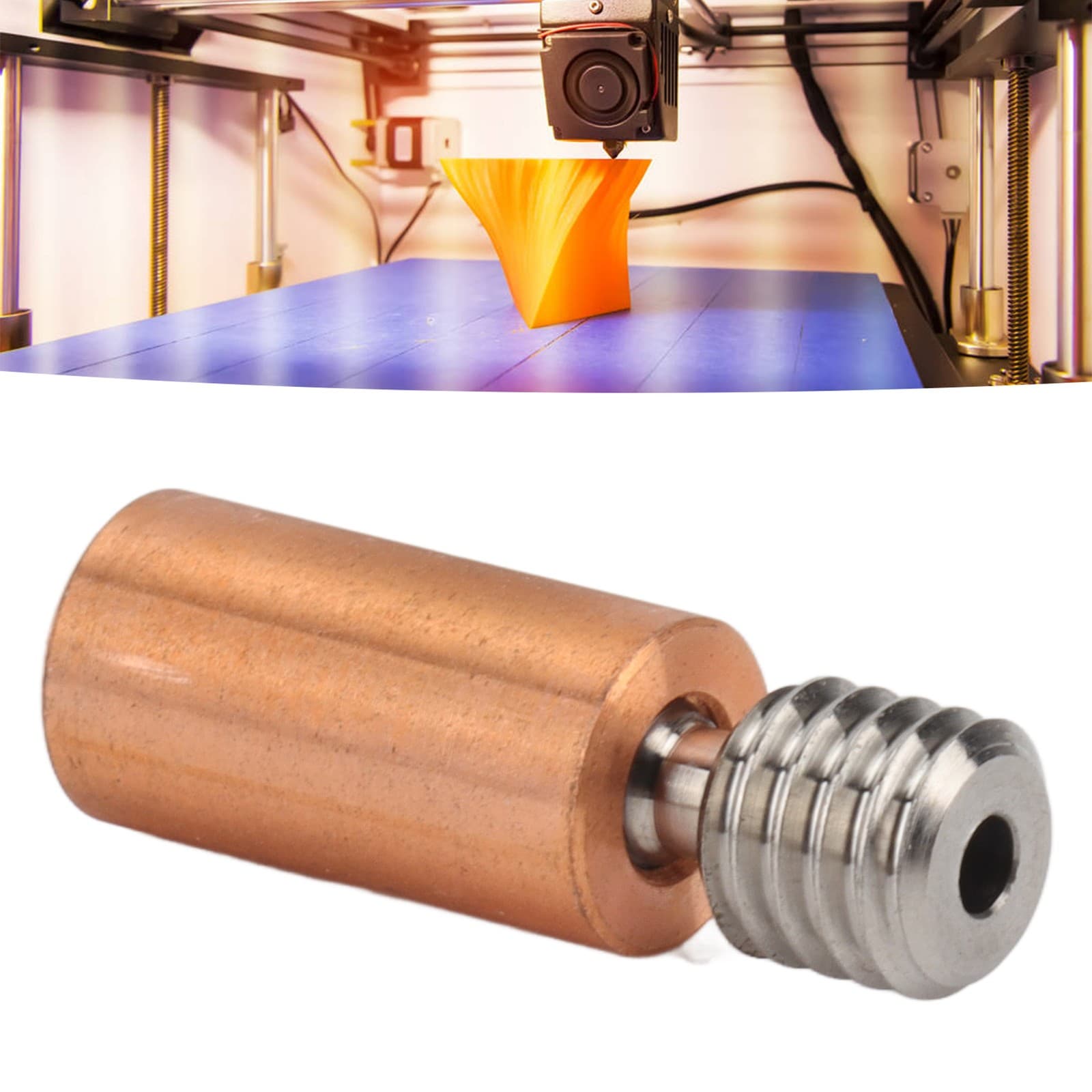 2 Pcs Bimetal Heat Break Strong Thermal Barrier High Hardness Alloy