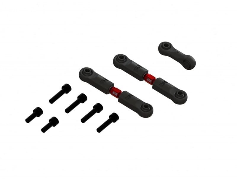ARRMA Aluminum Adjustable Steering Links Set B (2): Mojave GROM Z-ARA340217