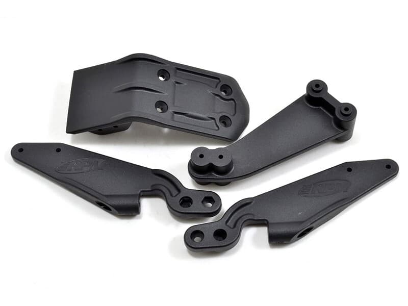 RPM Arrma 6s HD Wing Mount System - Black RPM81802