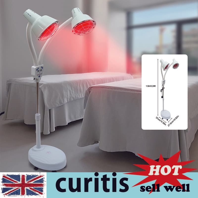 Infrared Heat Lamp| 275W Near Infrared  Lamp for Body or Pain with Stand  Device