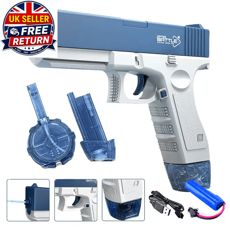 Electric Water Gun Toy Portable Automatic Electric Burst Water Gun Kids Outdoor