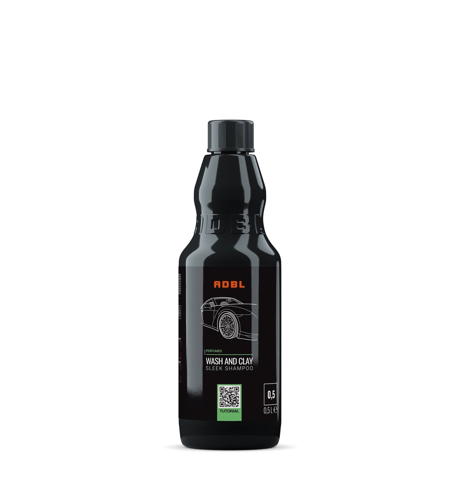 ADBL ADB000550 Wash And Clay 500ml -3-In-1 Shampoo For Washing And Claying