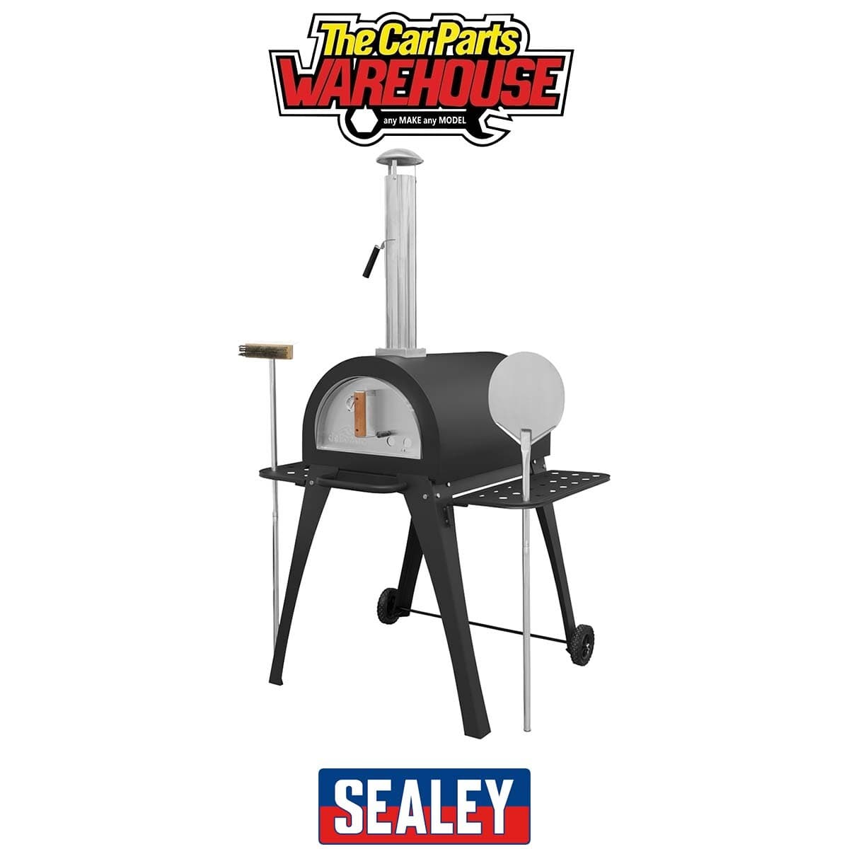 Sealey DG103 Dellonda Outdoor Wood-Fired Pizza Oven and Smoker