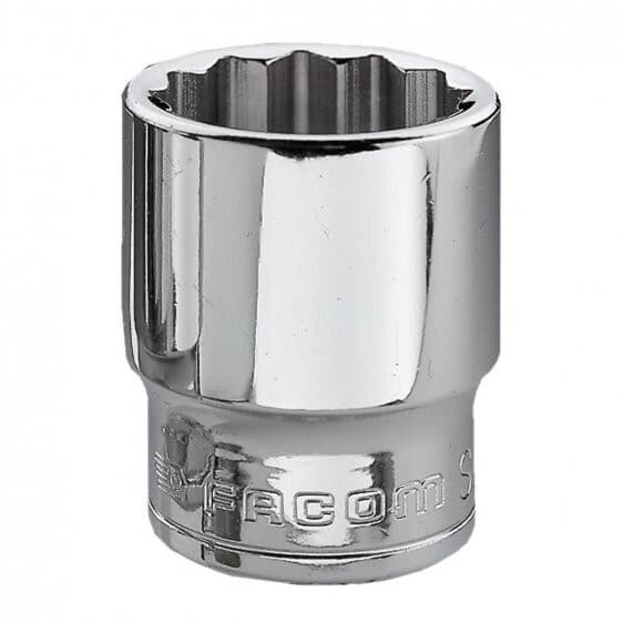 Facom 3/8in. Square Drive 9mm Standard Depth Socket| 12 point| OGV Profile - J.9