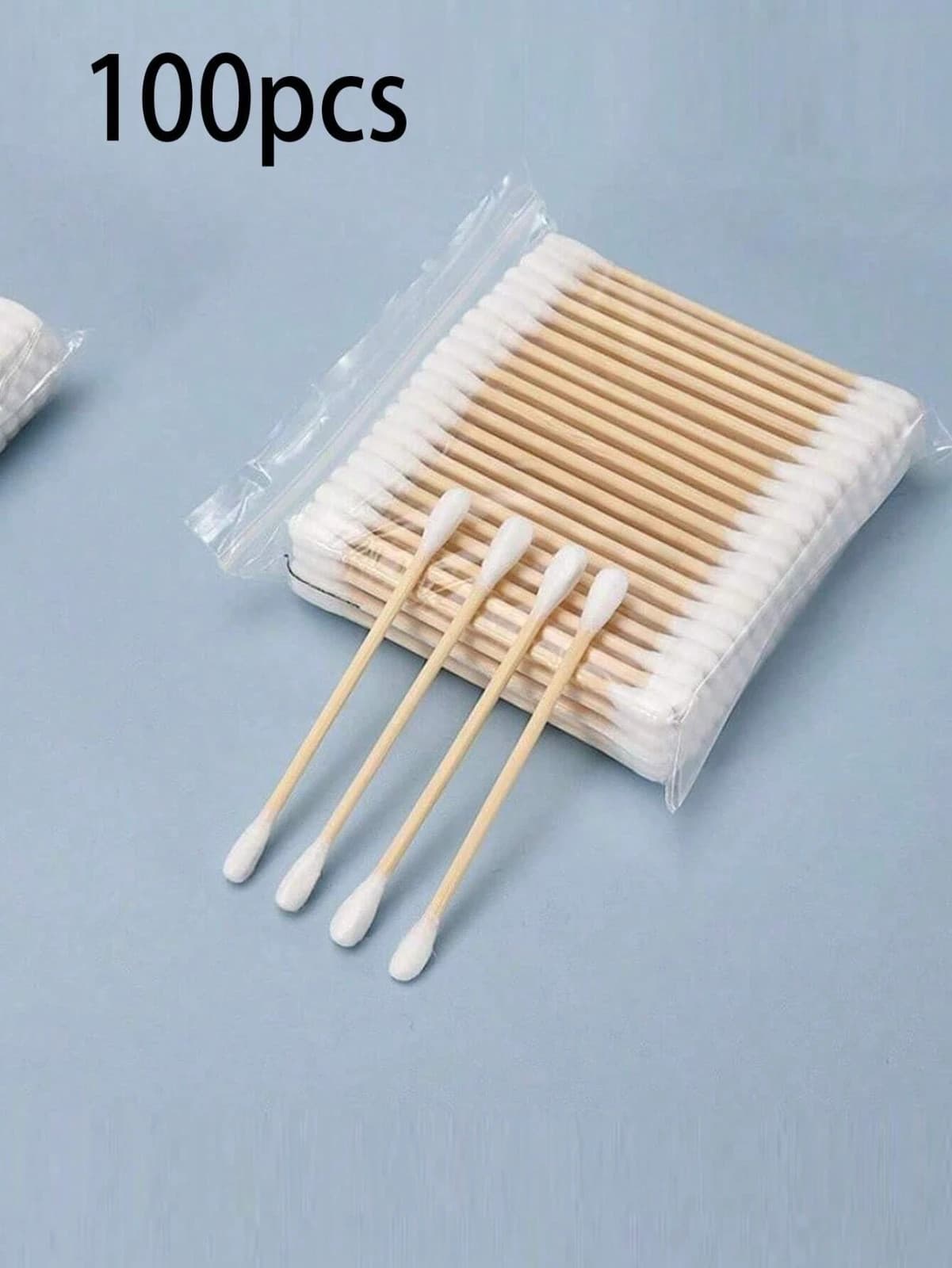 Bamboo Cotton Buds Biodegradable Wooden Organic Ear bud Ear Cleaning