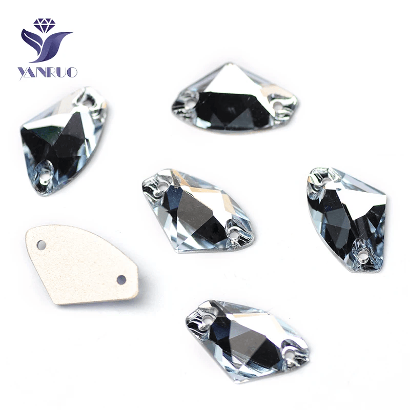 Glass Rhinestone Horse Eye Crystal Jewels for Sewing