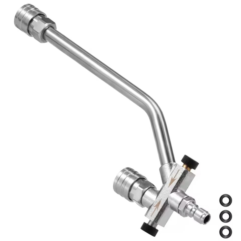 1/4inch Foam Cannon Dual Connector Stainless Steel 4000 PSI High Pressure6782