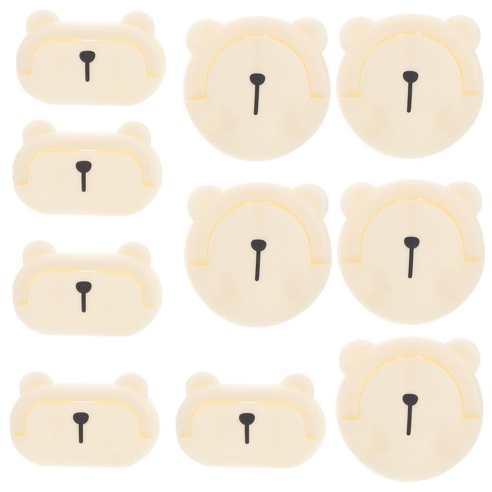 10 Pcs Safety Plugs for Outlets Babyproof Covers Proofing Child Socket