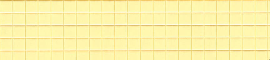 Preiser 19601 Floor Tiles Sheet Beige Squares 95x95mm (3) HO