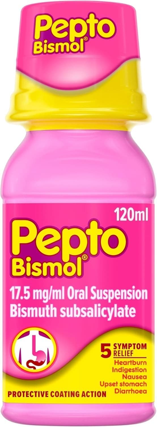 Pepto-Bismol Liquid Suspension 120ml