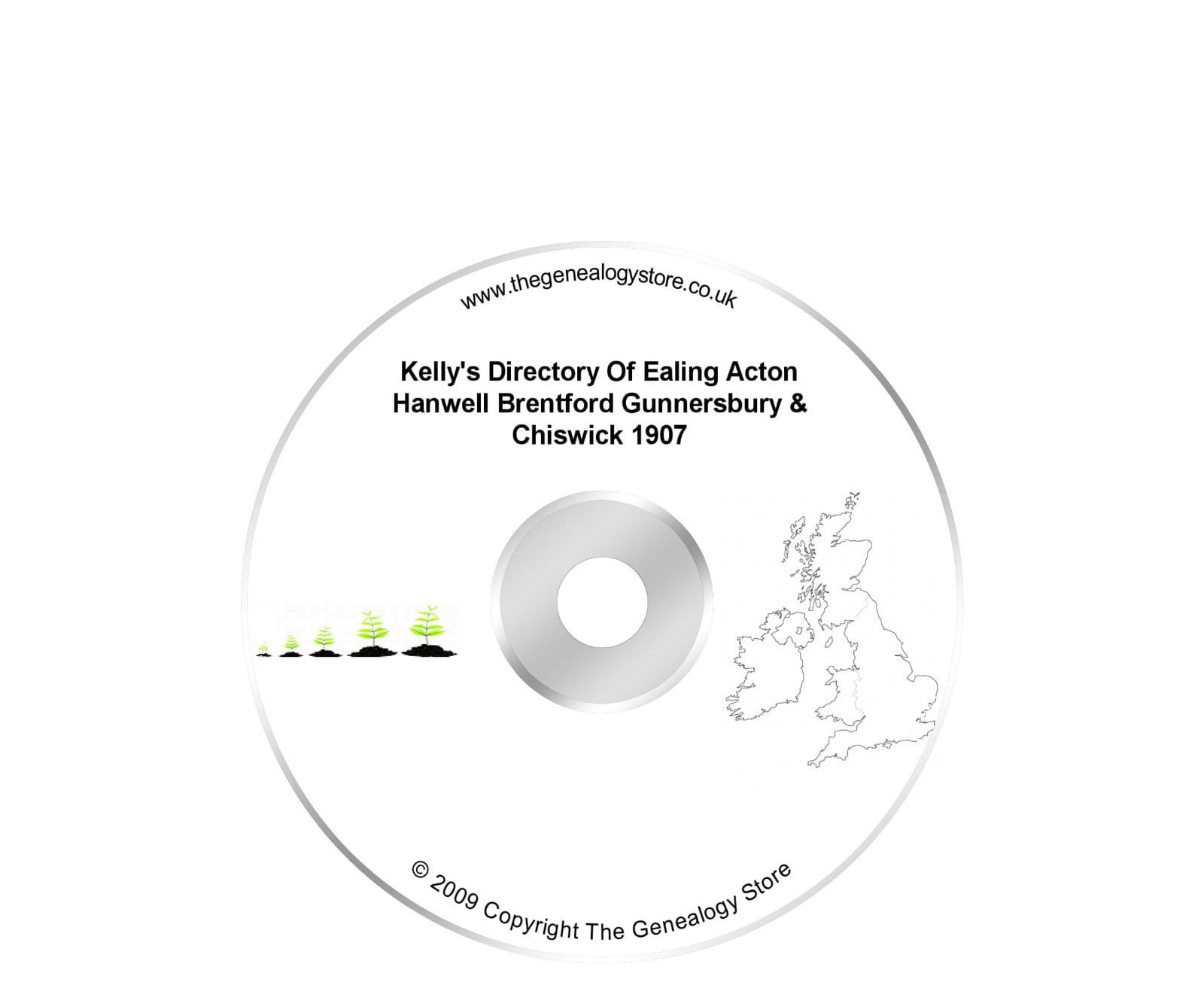 Kelly's Directory Of Ealing Acton Hanwell Brentford Gunnersbury and Chiswick 1907
