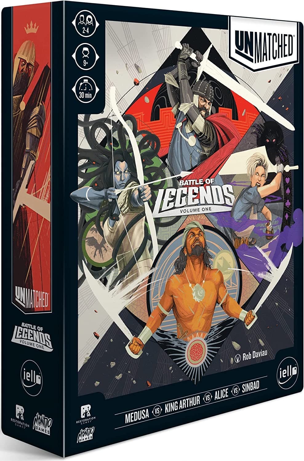 Unmatched - Battle of Legends| Volume One | Card Game | New