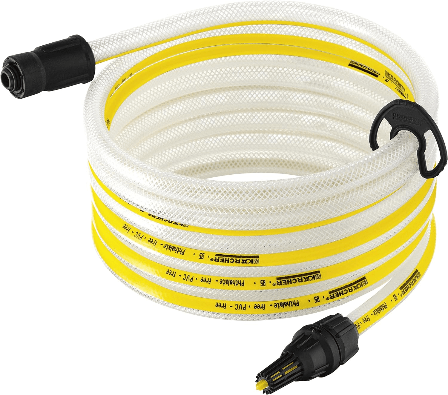 26431000 5 M Suction Hose and Filter for Pressure Washer Accessory| White| Yello