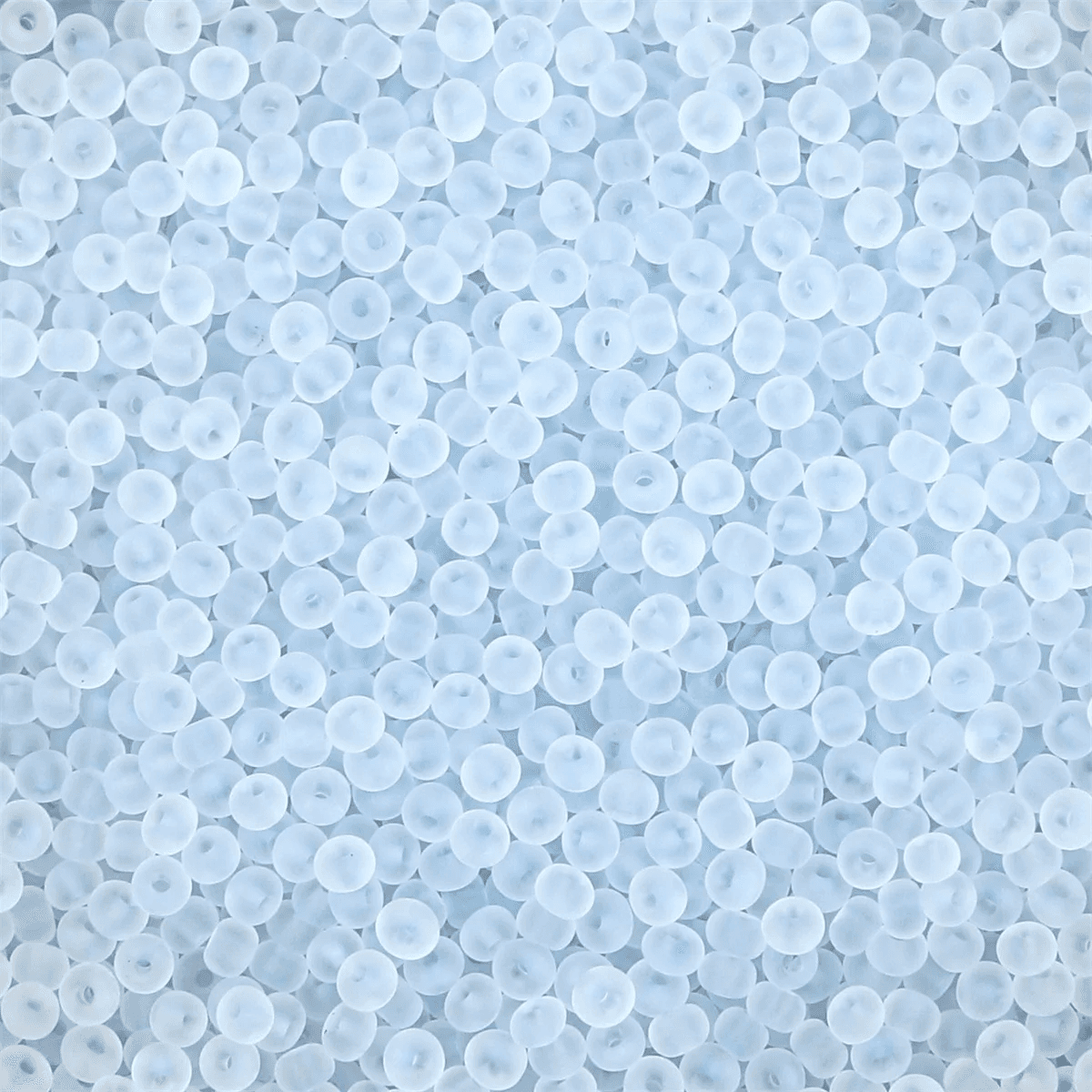Frosted Matte Glass Seed Beads - 2mm| 3mm and 4mm DIY Jewelry Spacers UK