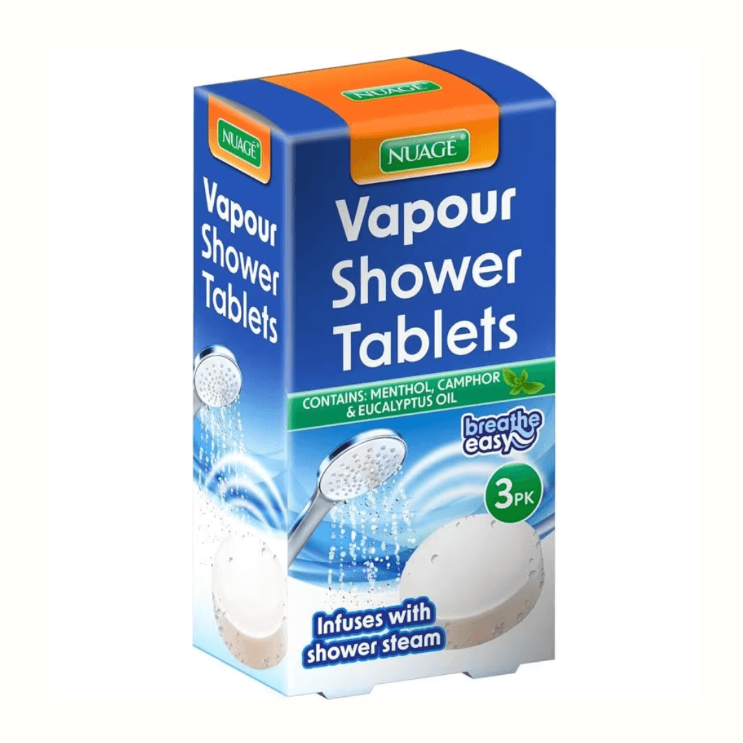 Nuage Menthol and Eucalyptus Vapour Shower Tablets 30g 3 Pack