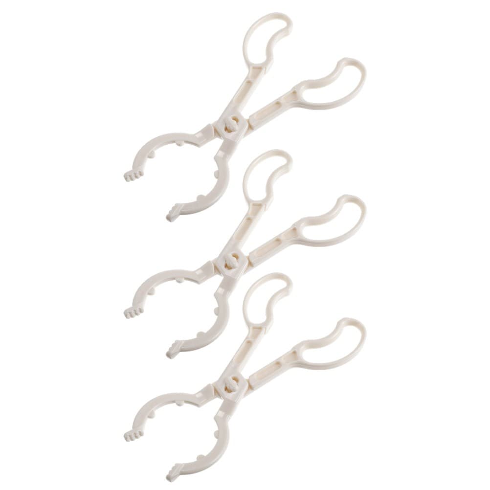 3pcs Baby Feeding Bottle Clamp Non- Nursing Baby Hot Bottle Tong