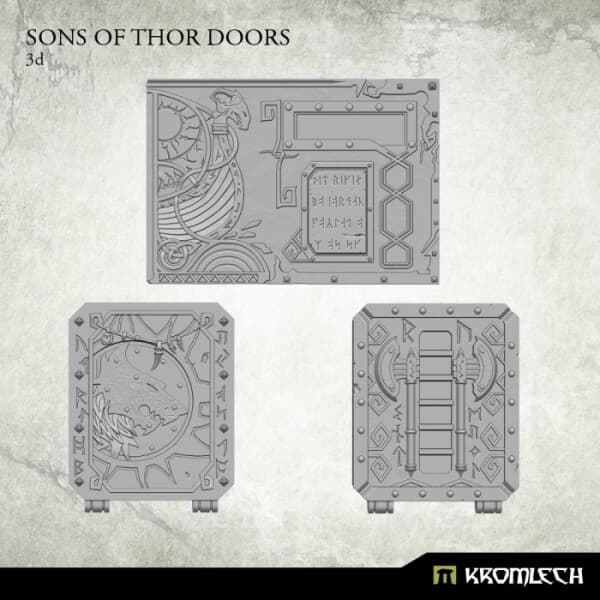 Kromlech Sons of Thor Doors Brand New KRVB033