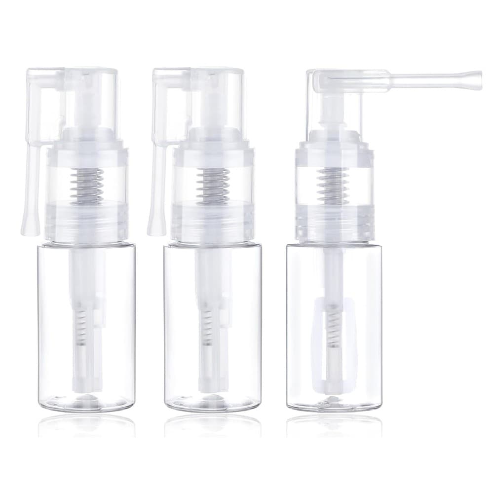 4X(3Pcs Glitter Duster Sprayer| 35ml Transparent Glitter Duster Sprayer4703