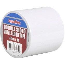 SupaDec Vinyl Floor Double Sided TapeOne Size White  ST6769