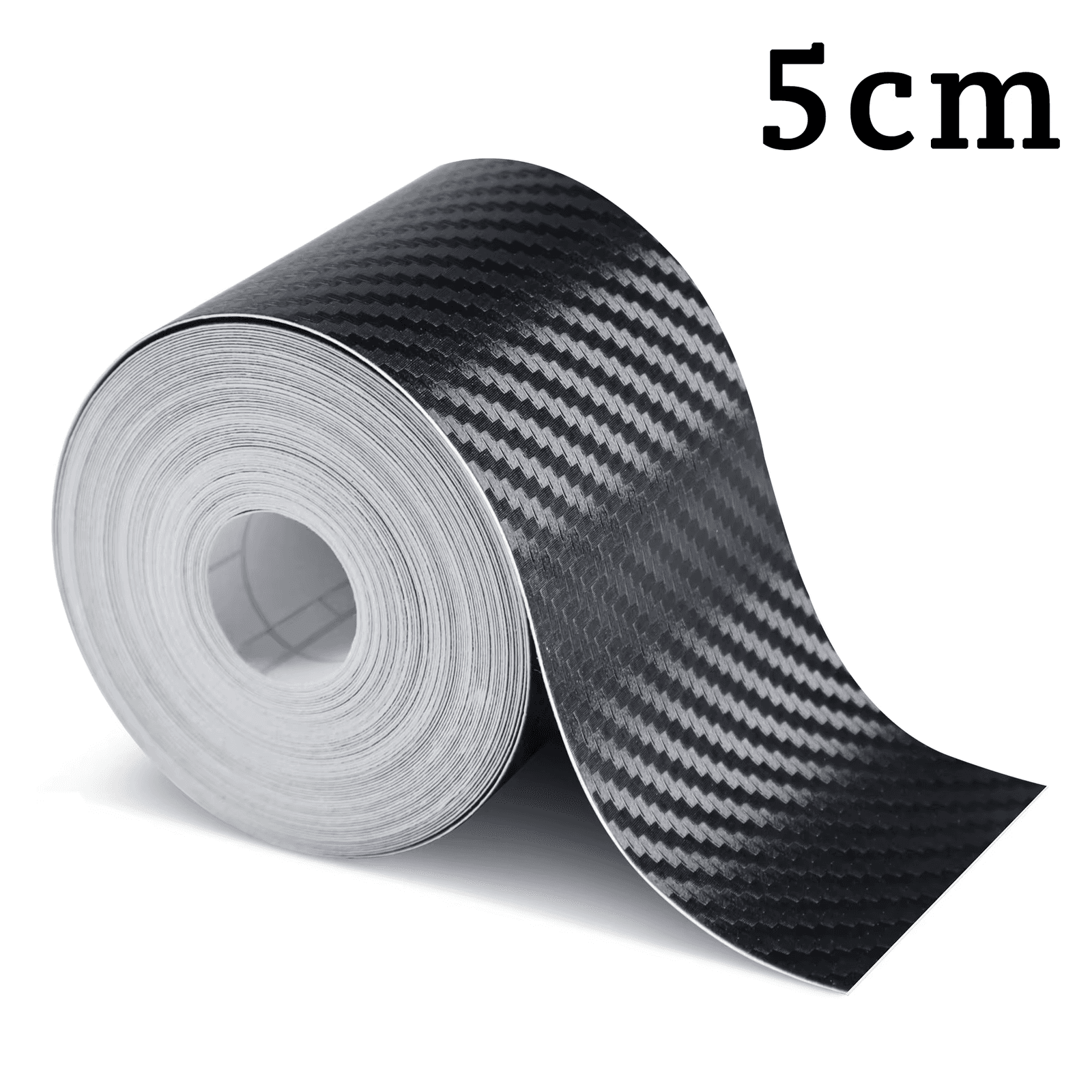 1-10M Nano Carbon Fiber Car 3D Tape Sticker Door Mirror Paste Protector Strip DI