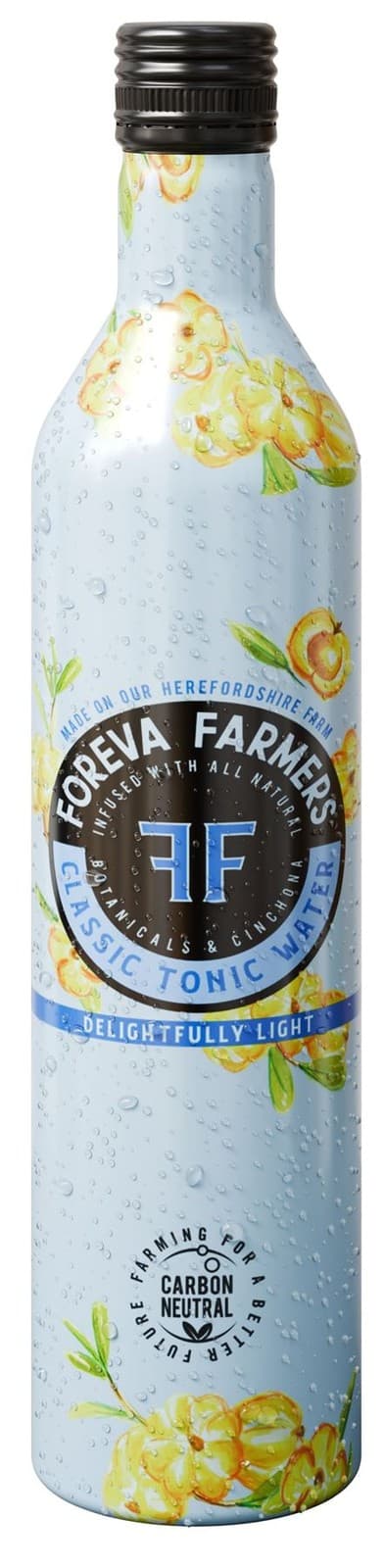 Foreva Farmers Classic Light Tonic - 500ml Aluminium bottle - 12 Pack