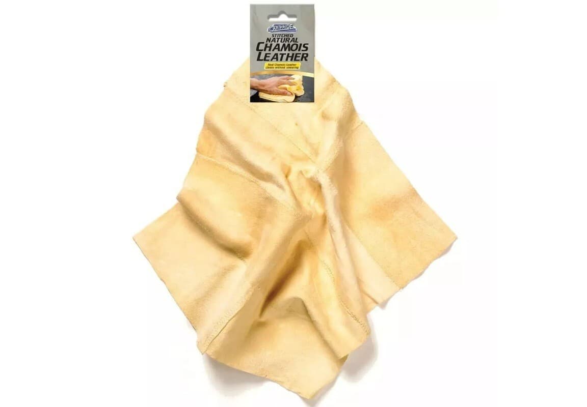 Real Chamois Natural Leather Chamois Oil Tanned Cloth Chammy Car Drying Cleaning
