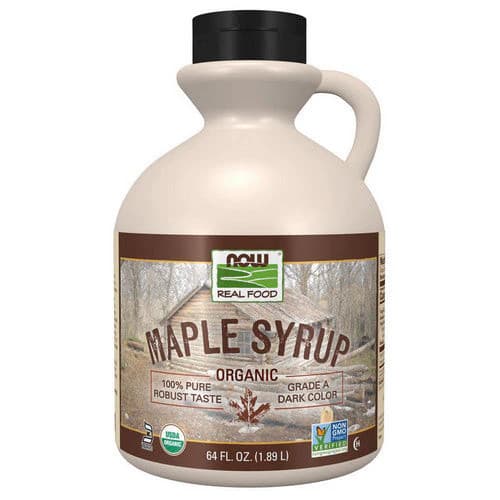 Maple Syrup Organic Grade A 64 oz by Now Foods