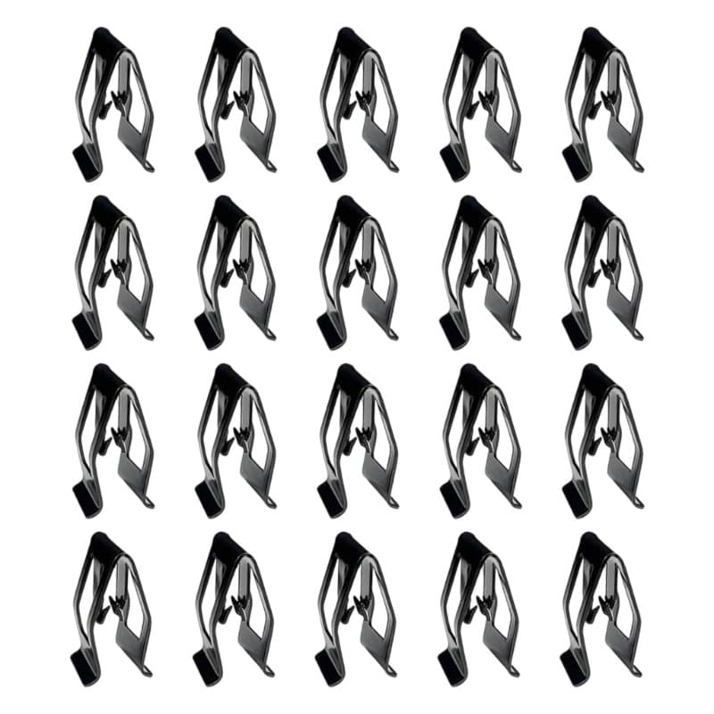 Universal Fit Metal Dashboard Clips Secure Interior Panel Install for Vehicles