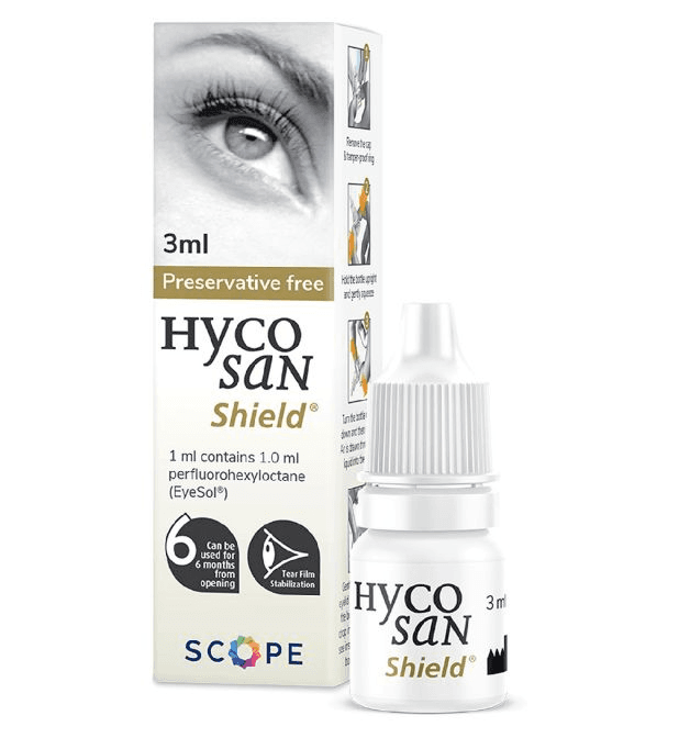 Hyco San Shield Eye Drops 3ml New Preservative Free view 2