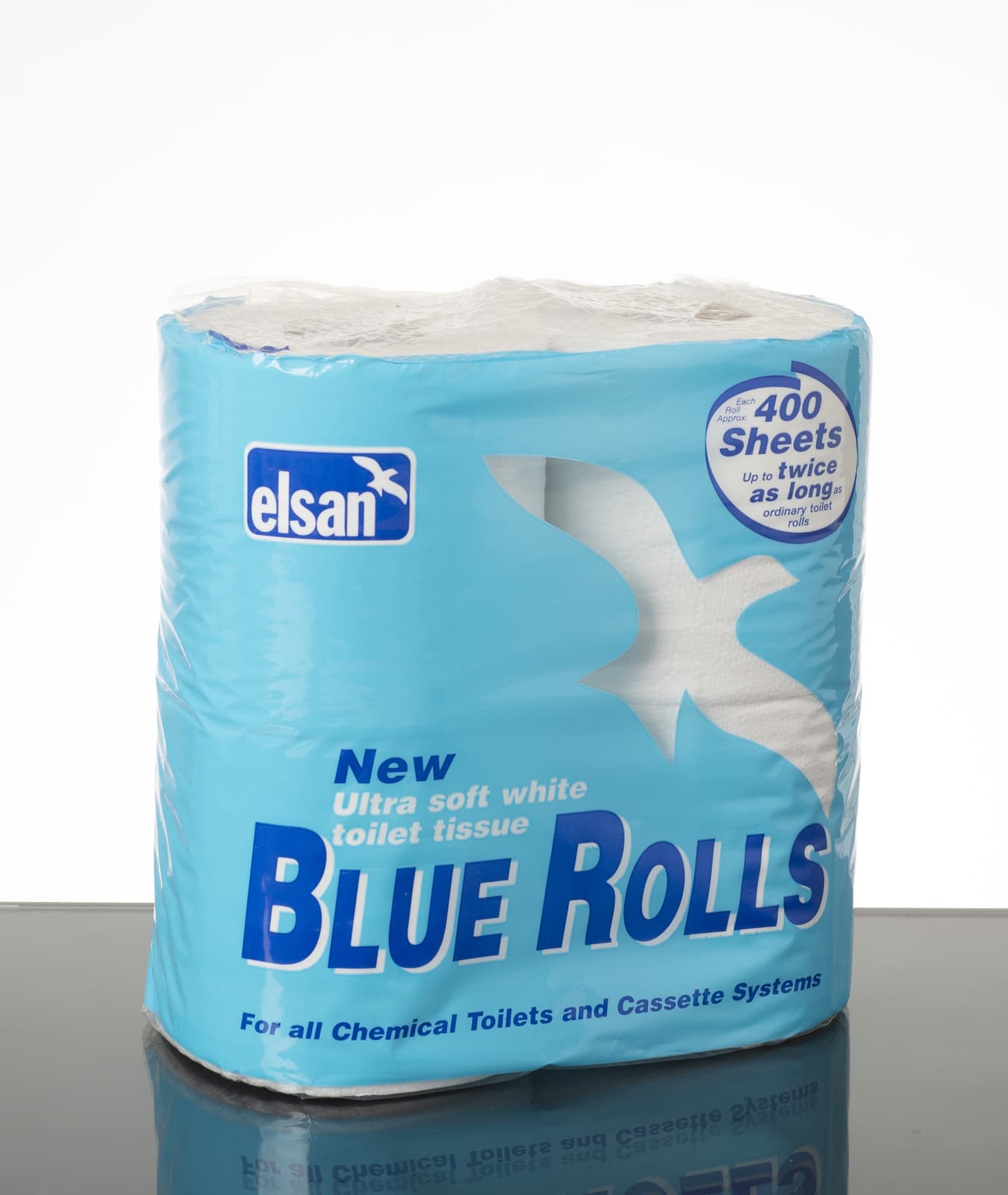 Elsan New Blue Toilet Rolls - Pack of 4 for Caravans| Motorhomes and Boats