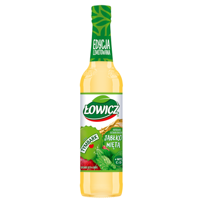 5900397758582 Łowicz Syrop jabłko mięta 400 ml AGROS