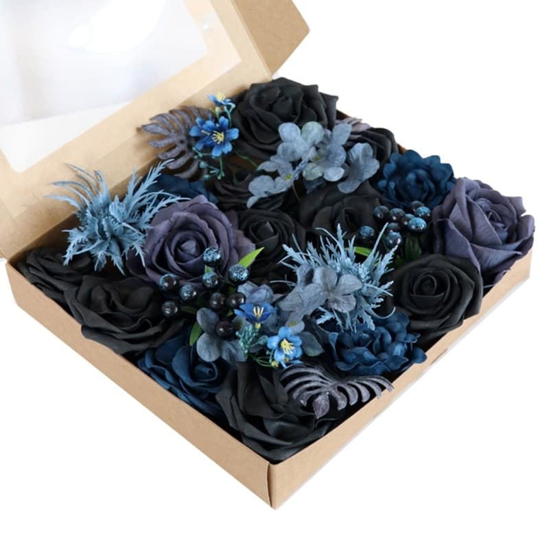 Valentines Day Rose Flower Gift Box Carry Holders Stylish Flower Display Holders