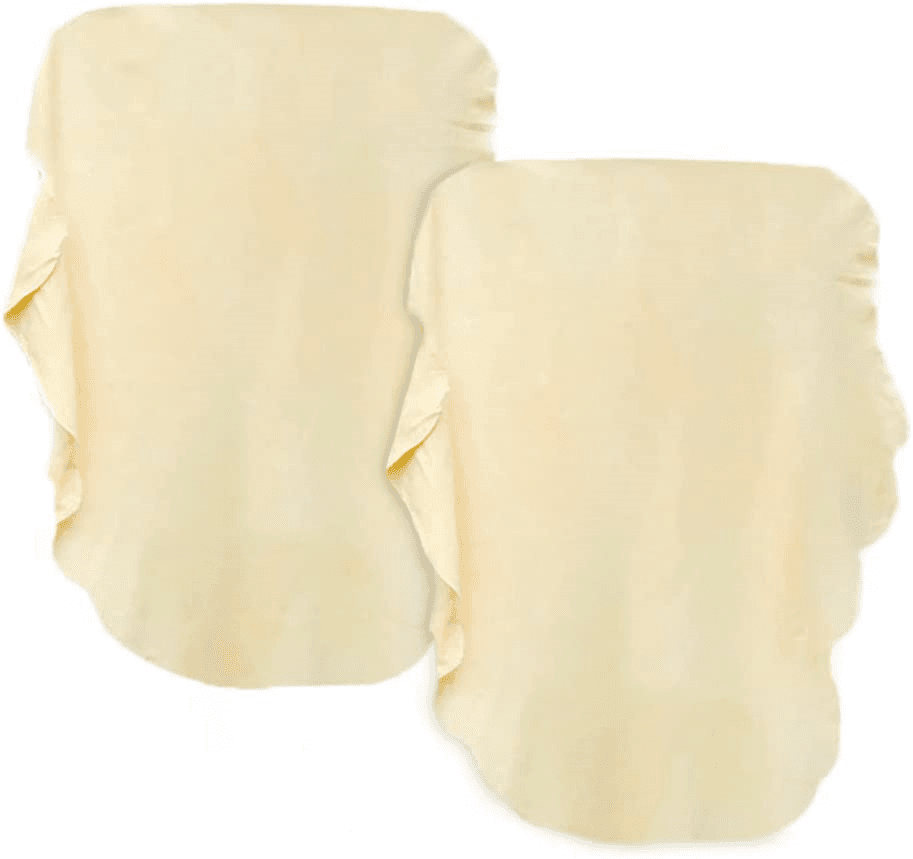 ILLUVA Chamois Leather for Car - 2 Packs Car Shammy Leather Cloth 60 x 40 cm for