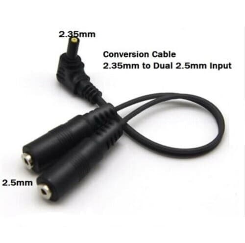 electrosex e-stim ems tens machine 2.35mm-2.5mm jack adaptor cable,uk seller!