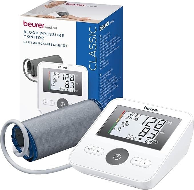 Beurer BM 27 Blood Pressure Monitor Arrhythmia Detection White NEW rrp £35