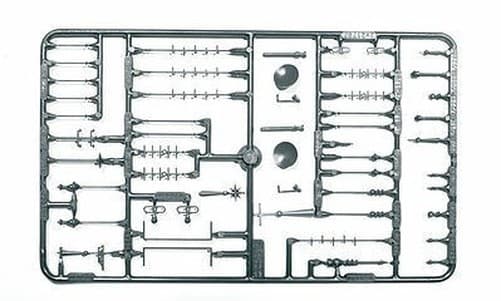 Vollmer 45022 HO Scale Roof Details - Kit