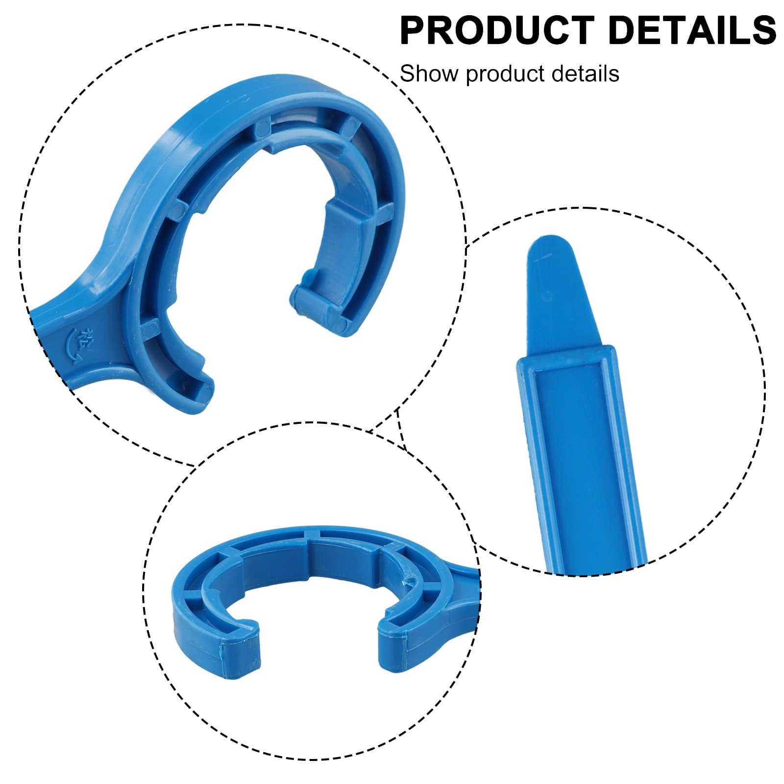 Robust Plastic Drum Cap Opener for 20l 25l 30l Buckets Lid Security