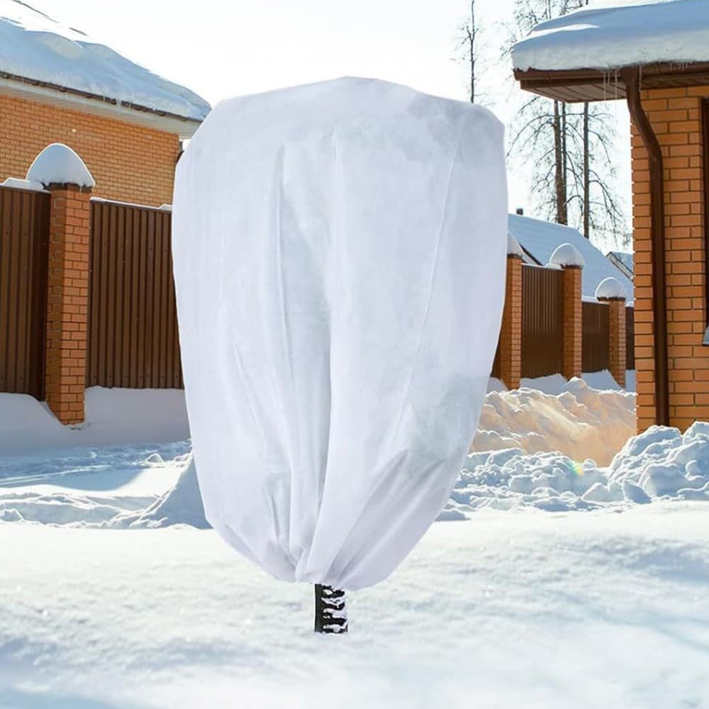 2 Pcs Anti-freeze Protection Bag Plants Cover Protectors for Winter