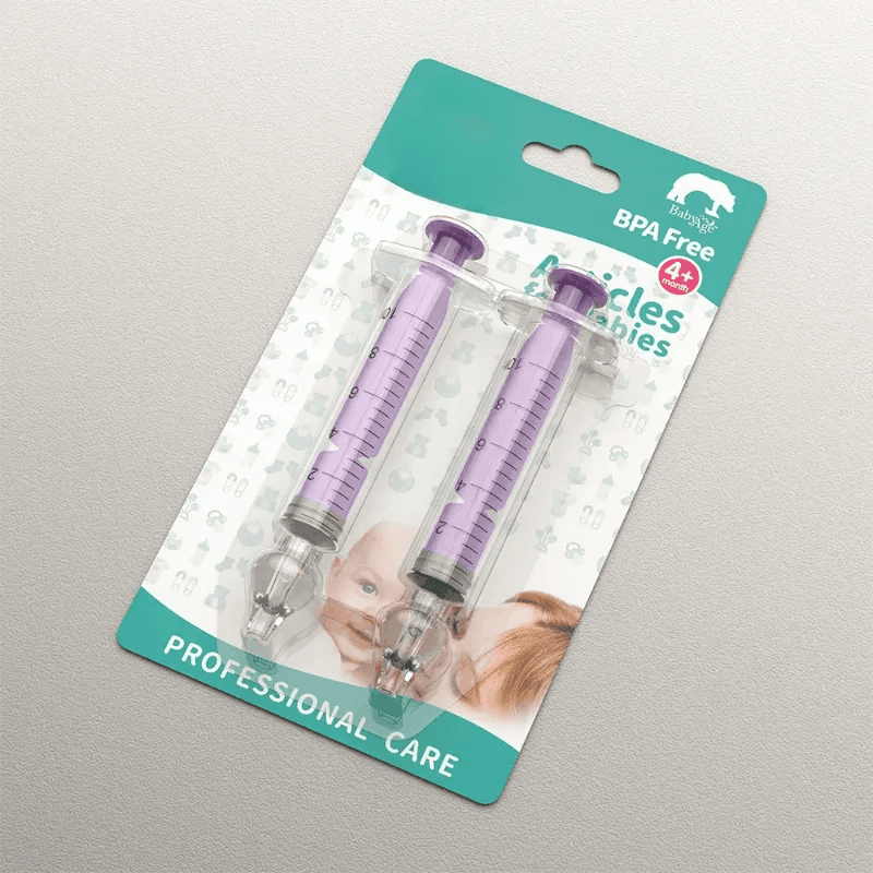 Silicone Baby Nasal Aspirator Reusable Kids Nose Cleaner Rhinitis Washer