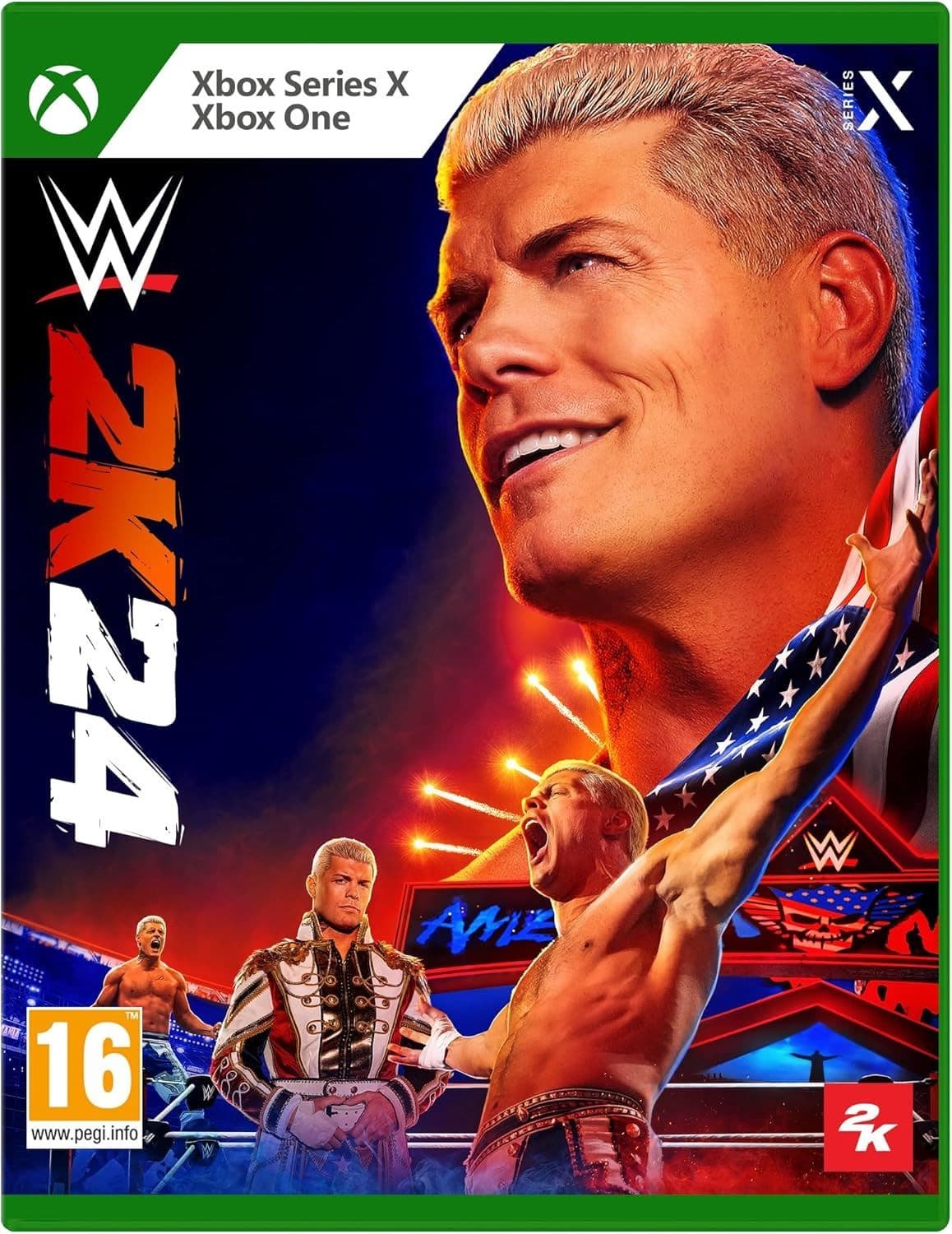 WWE 2K24 - XBOX X GAME STANDARD EDITION (COMPATIBLE WITH XBOX ONE)