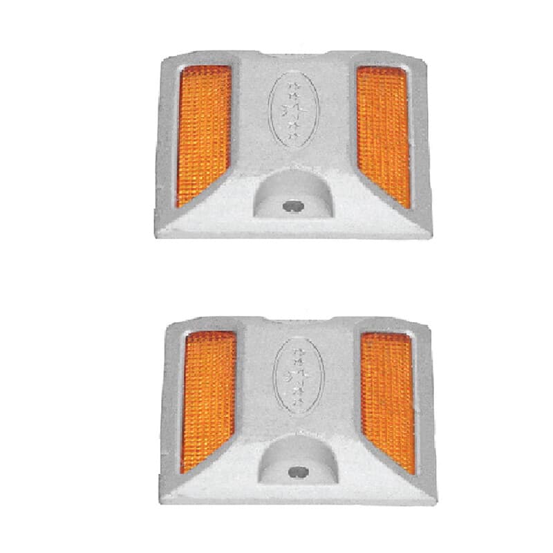 1/2X Ground Marker Road Reflectors Driveway Outdoor Night Vision Road Marker