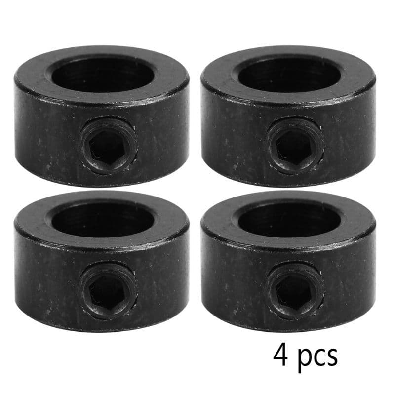 4 PCS 8MM Shaft Lock Collar Stainless Steel T8 Screw Lock Block