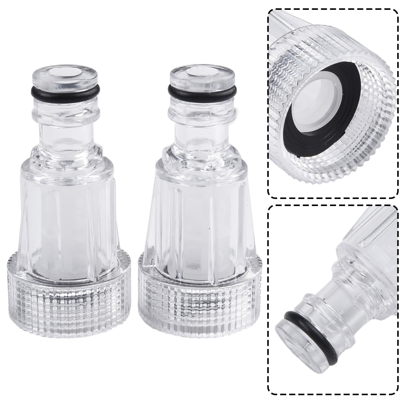 Plastic Filter Hose Tap Water Adaptor Connector Fitting For Car Pressure Washer