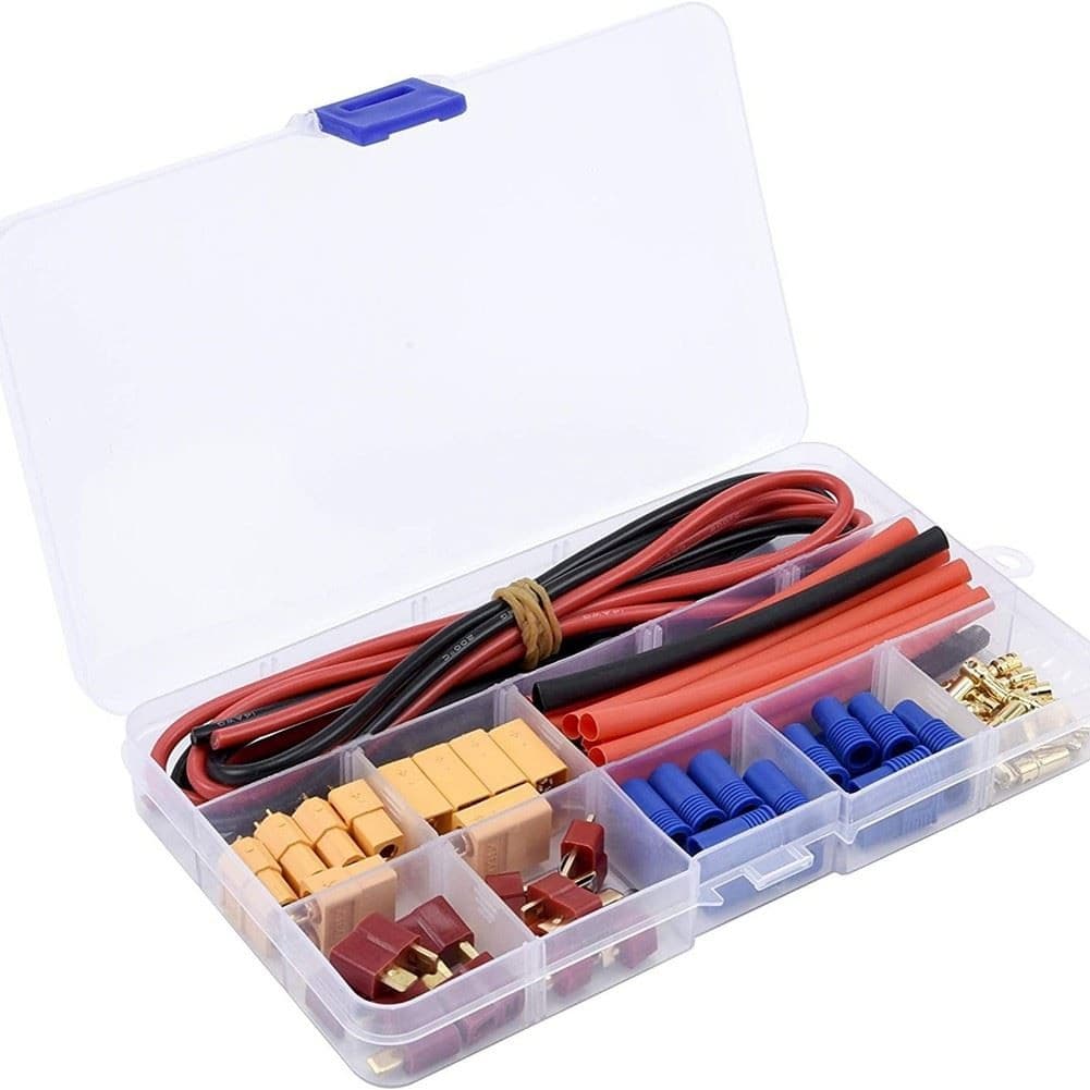 T Plug   EC3 Male  Female Plug Adapter Connectors with 1