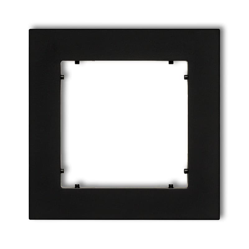 MINI BLACK MATT FRAME 1X SQUARE 12MR-1