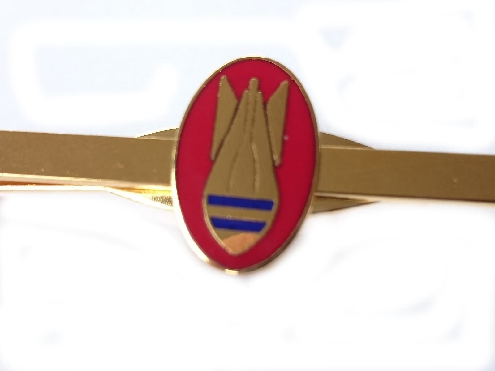 33 EOD Royal Engineers Tie Clip Explosive Ordnance Disposal Slide Bar Pin