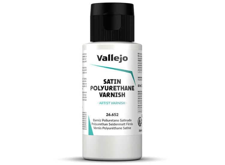 Vallejo VA26652 60ml - Polyurethane Satin Varnish