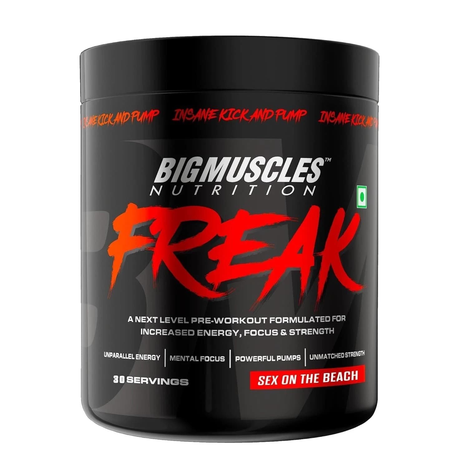 Freak Pre Workout [30 Servings| Sex on the Beach] | 180 gm