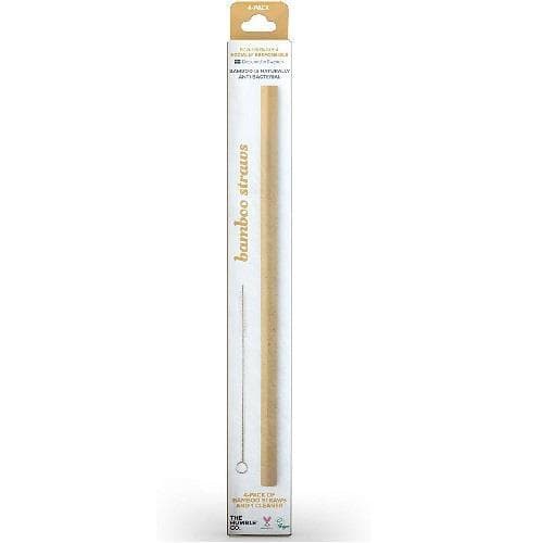 Humble Reusable Bamboo Straws With Cleaner Pack Of 4