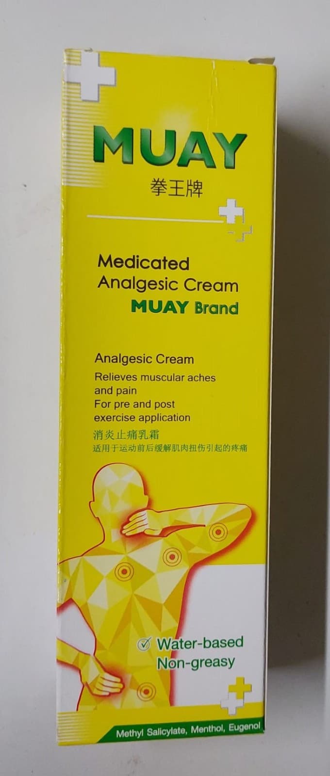 60g Namman Muay Thai Analgesic Cream Boxing Sport Massage Relieve Muscle Pain
